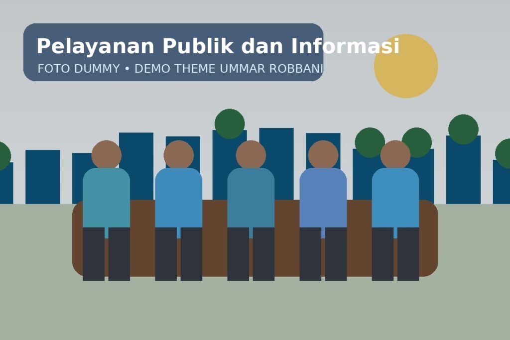 Foto dummy layanan